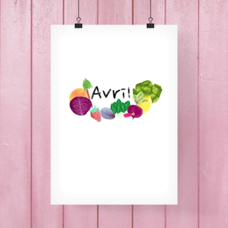 L’affiche AVRIL – #PRINTABLE