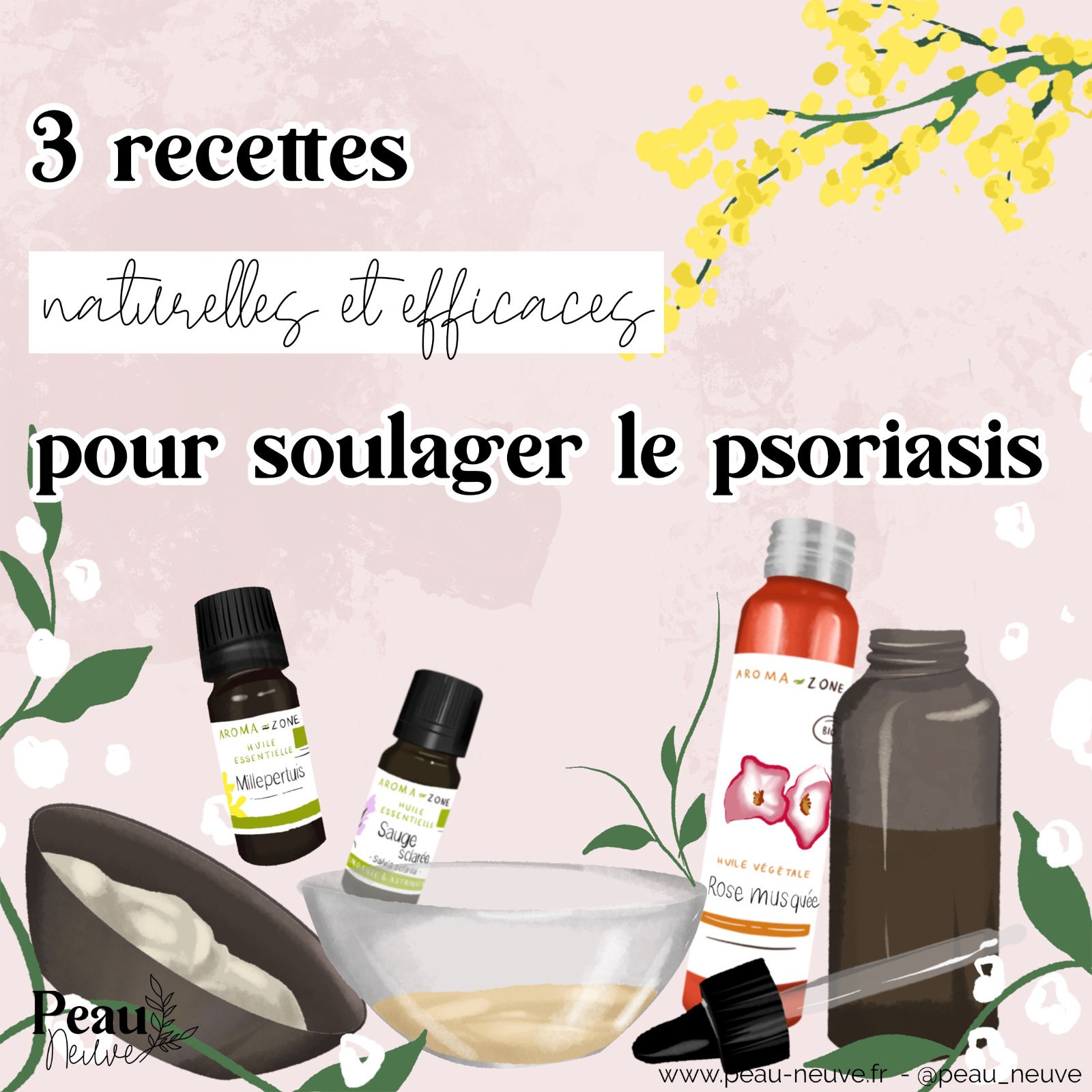 huile essentielle psoriasis aroma zone